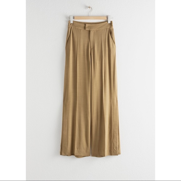 NWT & other stories high waist side slit pants - Picture 5 of 6